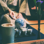 来客に、まず一服