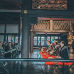 女義太夫の三方